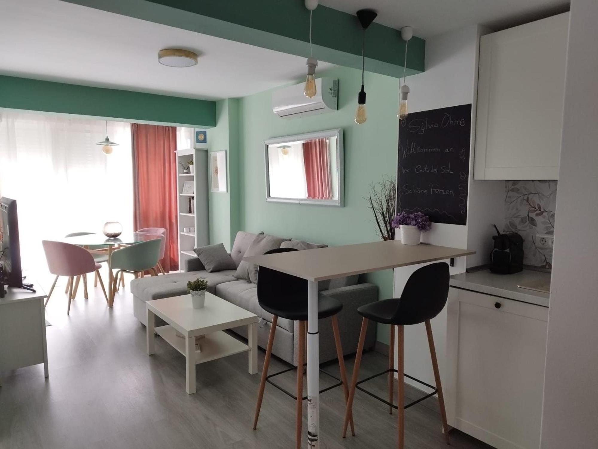 Ferienwohnung M1 403 Frontal Al Mar Vistas Terraza Y Wifi Benalmádena Exterior foto